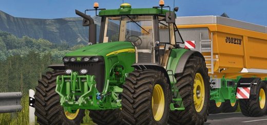JOHN DEERE 6300 V1 for FS 2017 - Farming Simulator 2017 mod, LS 2017 .