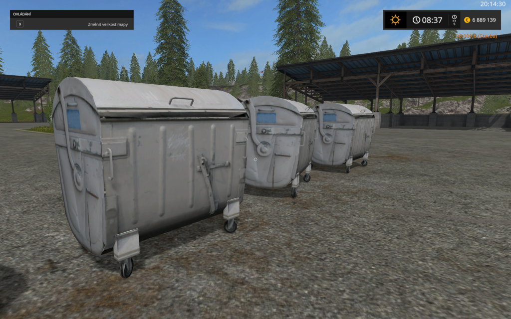 Container Mod - Farming Simulator 2025 mod, LS 2025 mod / FS 25 mod