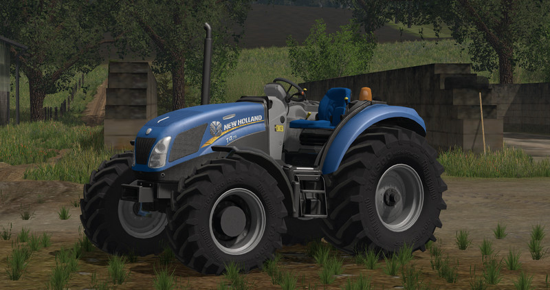 New Holland T4 75 Garden Edition V 1 17 Fs17 Farming Simulator