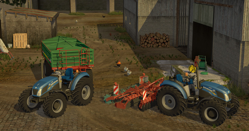 New Holland T4 75 Garden Edition V 1 17 Fs17 Farming Simulator