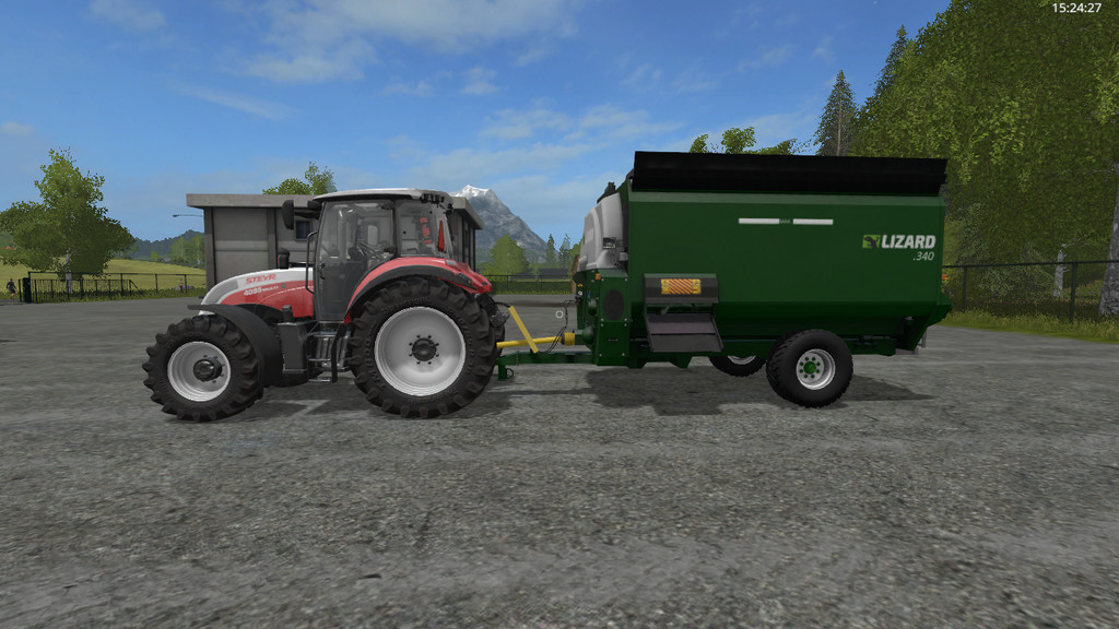 Lizard 340 Feeder Wagon for FS17 Farming Simulator 2022 mod, LS 2022