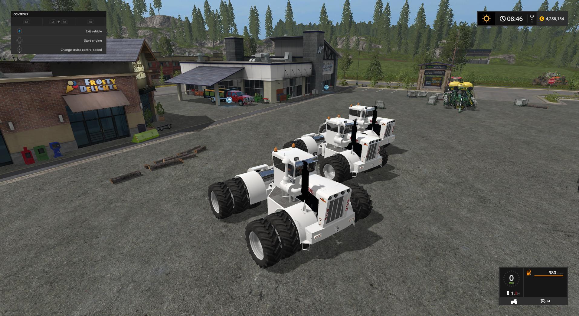 Мод на биг сити. FS 17 big Bud 450. Farming Simulator 17 big Bud 450. FS 17 мод большие самолеты.