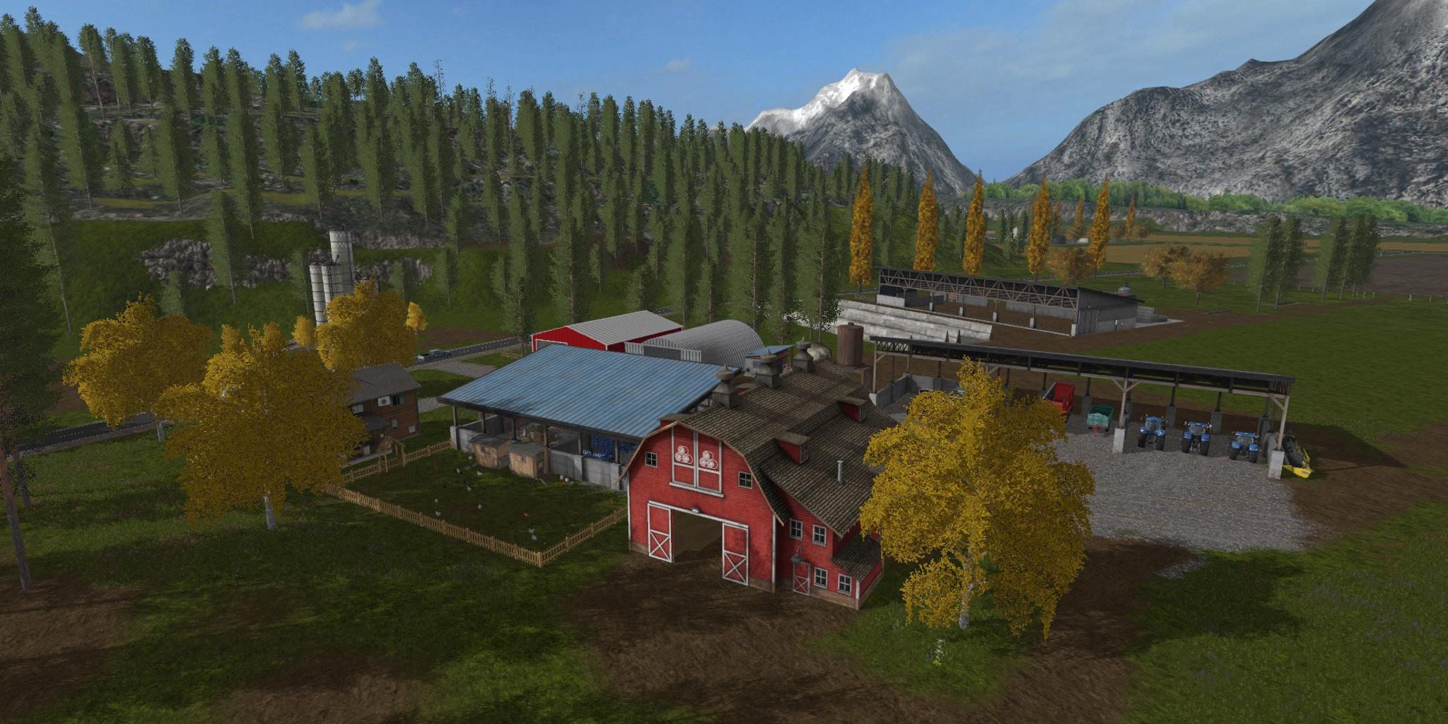 BLACK MOUNTAIN MONTANA V2.0 Maps Farming Simulator 2022 mod, LS 2022