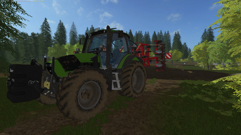 Deutz Fahr Agrotron 165 V 3.3 FS 17 - Farming Simulator 2017 mod, LS
