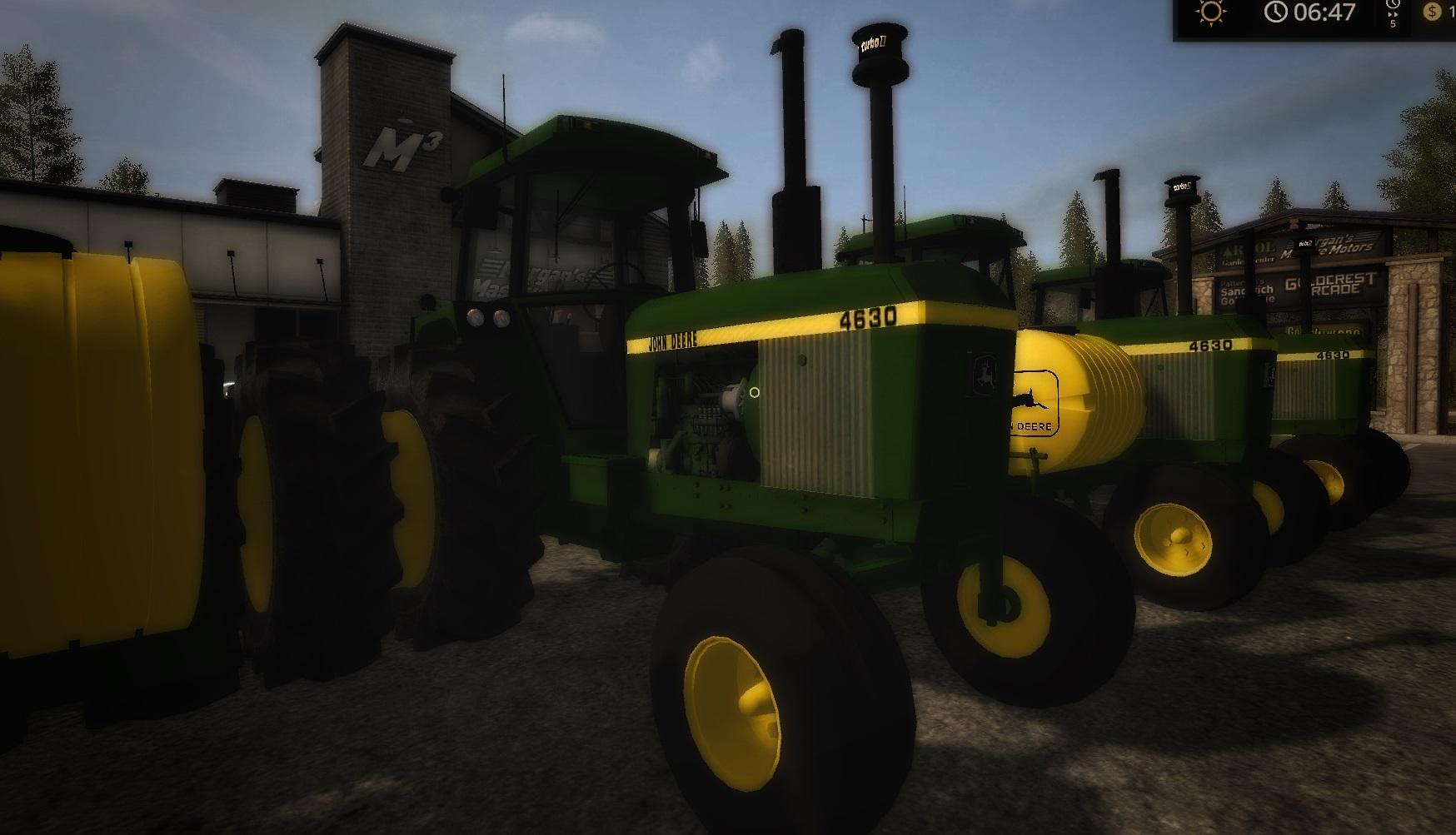 OLD IRON JOHN DEERE 4630 V1.0 LS 2017 - Farming Simulator 2017 mod, LS