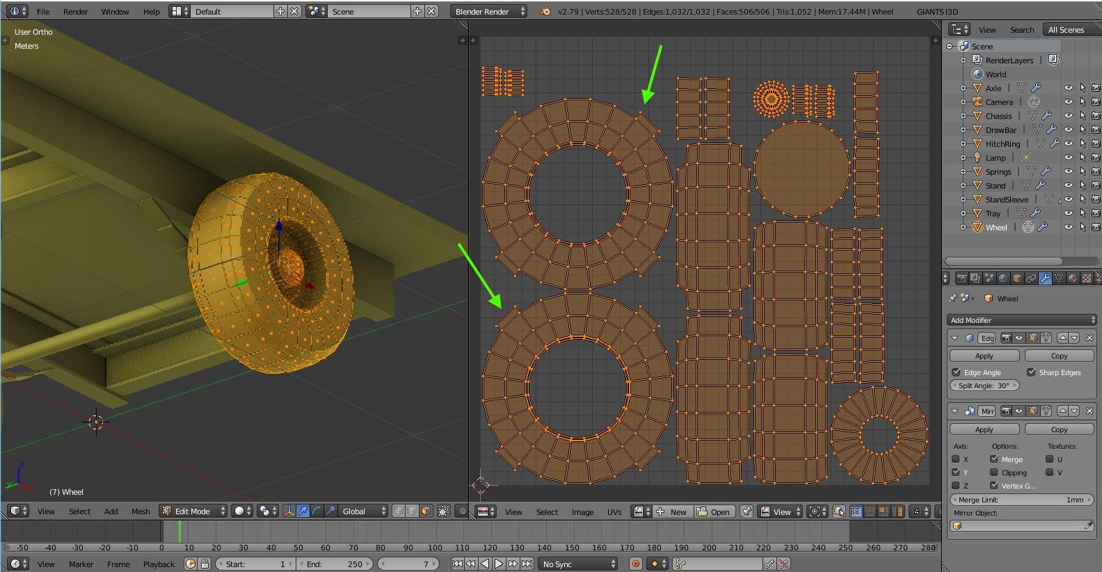 formel Forløber Øl A Basic Guide to UV Mapping in Blender v1.0 LS17 - Farming Simulator 2022  mod, LS 2022 mod / FS 22 mod