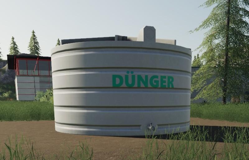 Liquid Fertilizer Tank Placeable v1.0 for FS 19 Farming Simulator