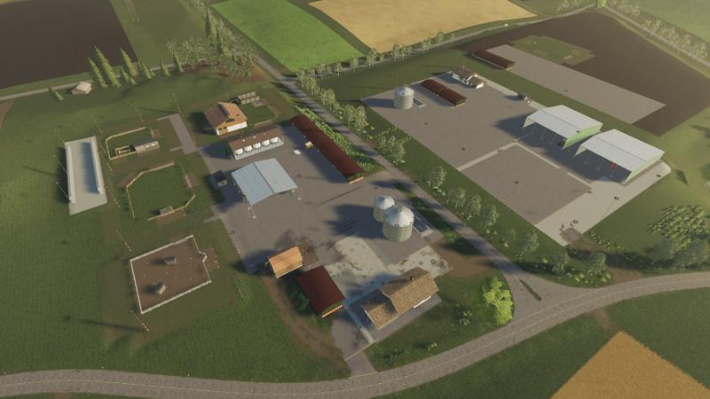 Multiplayer Felsbrunn Map v1.0 for FS 19 - Farming Simulator 2022 mod