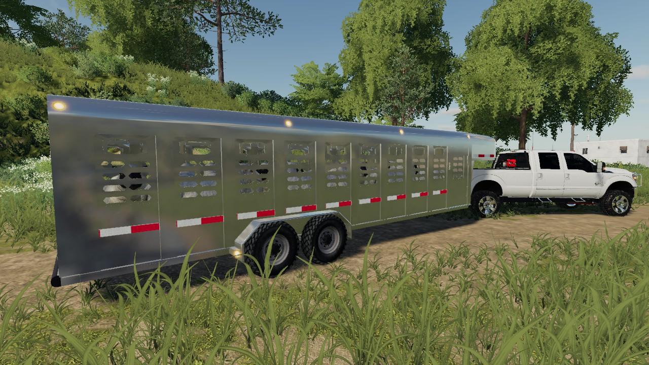 Wilson Ranch Hand Livestock trailer v1.0 Mod Farming Simulator 2022
