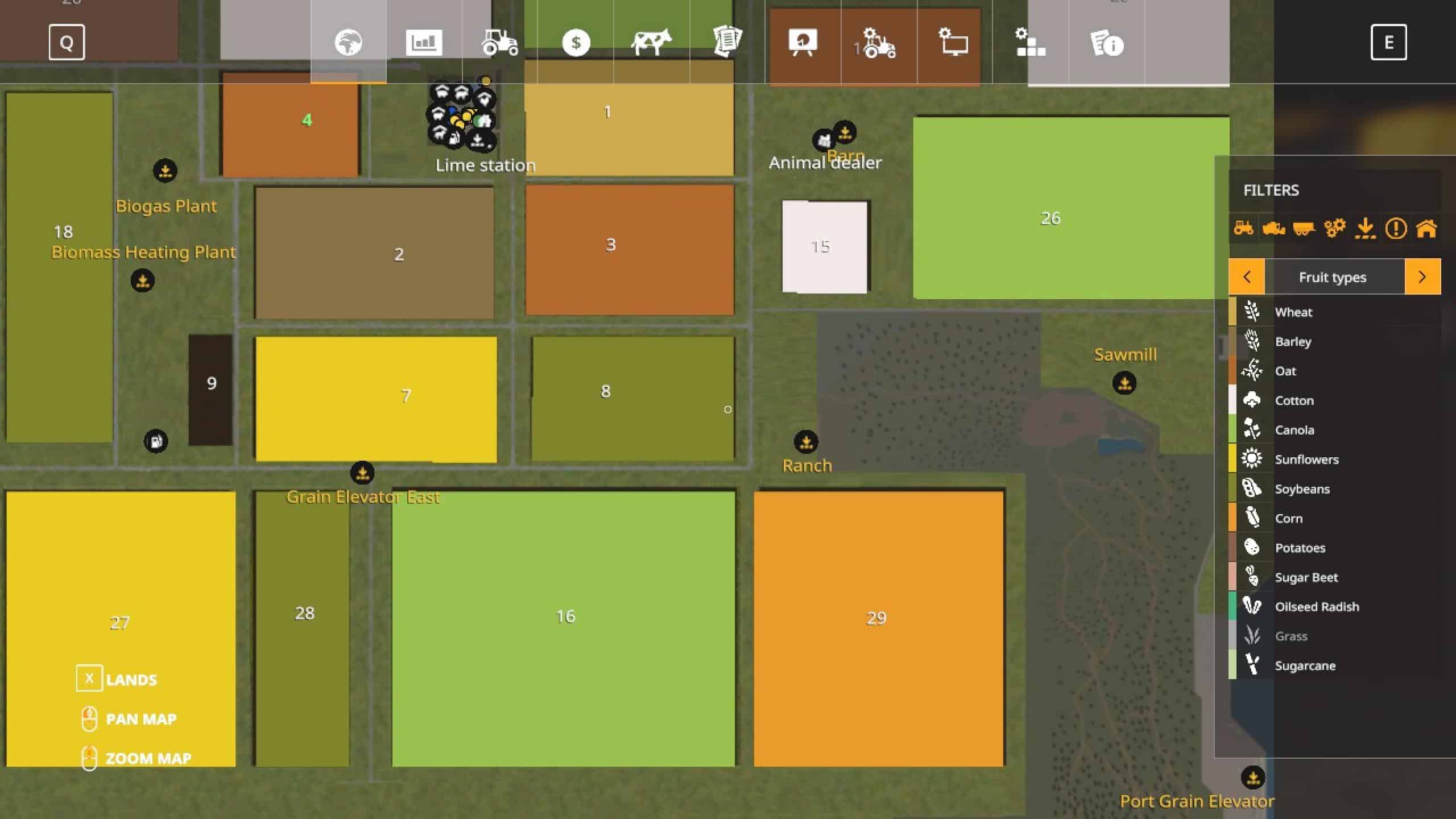 Kiwi Farm Starter Map 4x v1.2.1 Map Farming Simulator 2025 mod, LS