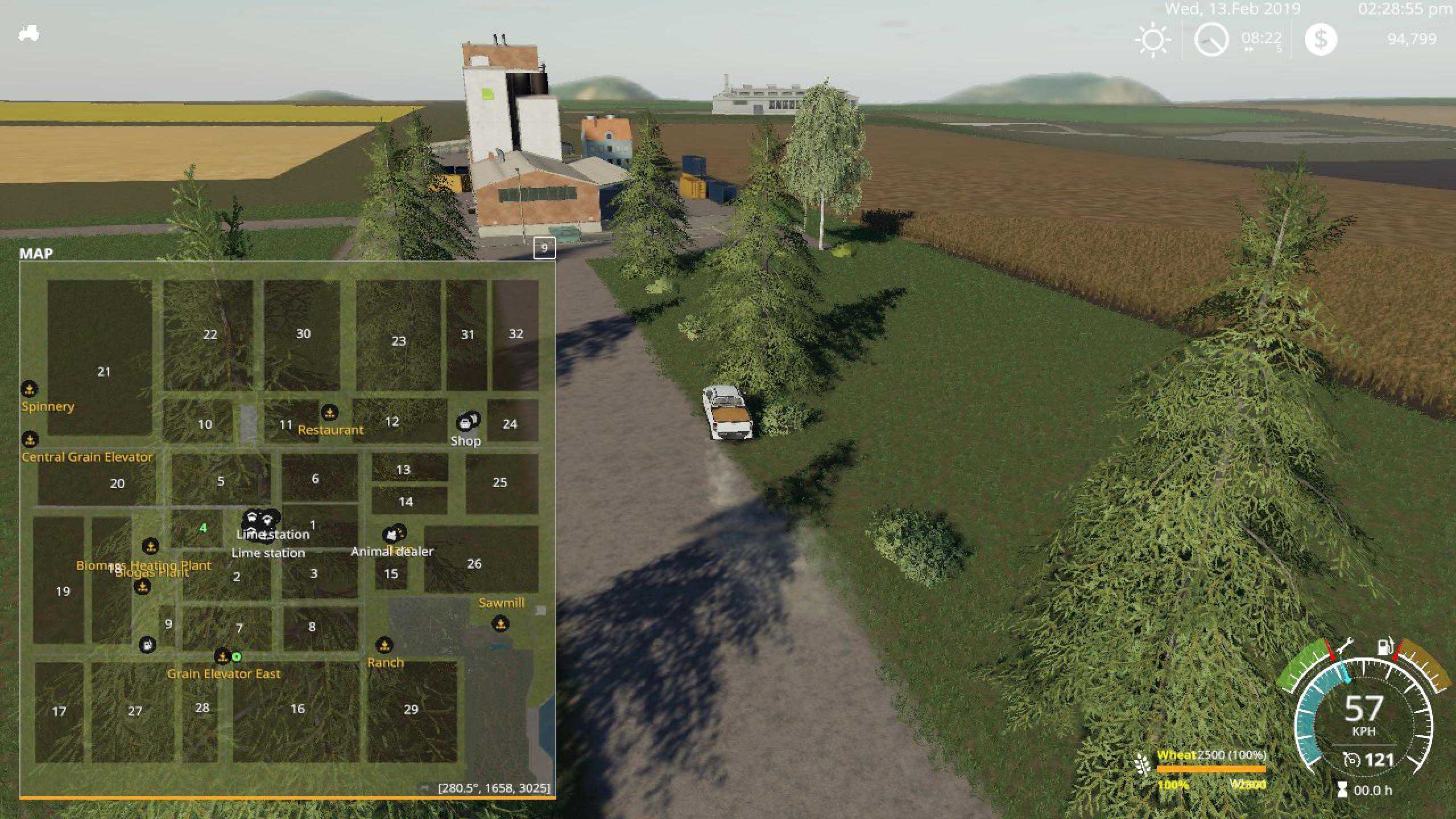 Farming simulator 22 моды карта