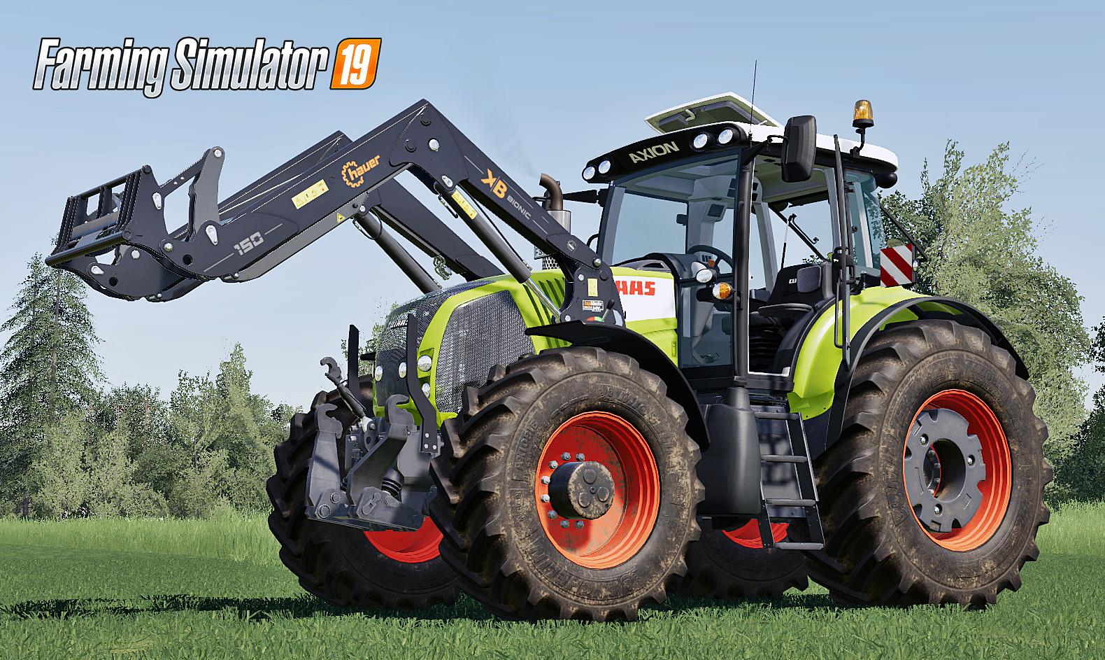 Claas Axion 800 Series (First generation) v2.0 LS2019 Farming