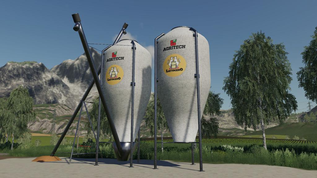 Silos Agritech v1.0.0.0 for LS 19 Farming Simulator 2022 mod, LS 2022