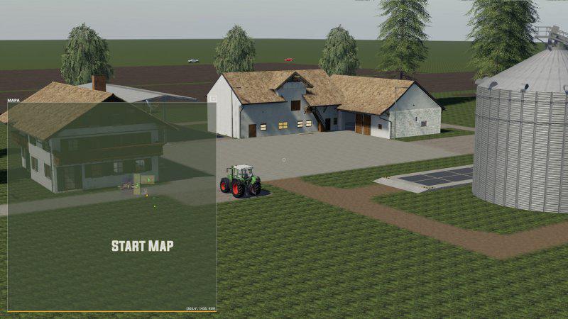 Farming simulator 15 чистая карта