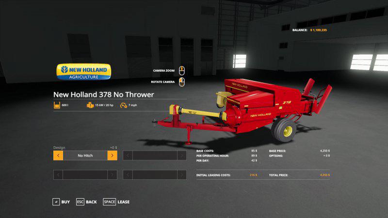 a old new holland bale trailer mod for fs19 a old new holland bale trailer mod for fs19