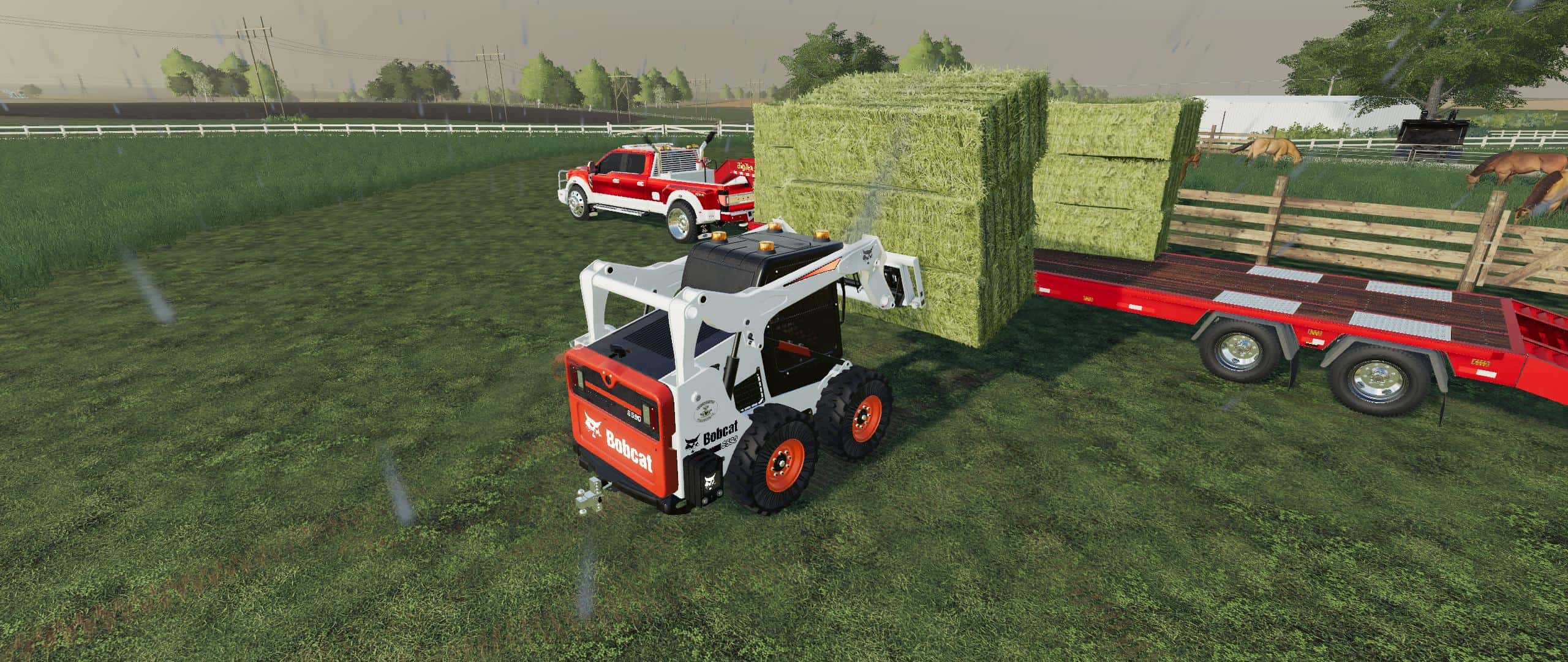FS19 BOBCAT 590 SERIES SKID STEER PACK v1.3.2 Farming Simulator 2022