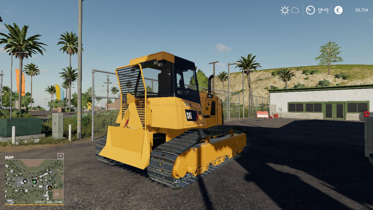 Caterpillar D6K Winch Dozer V1.0 FS 19 Farming Simulator 2022 mod, LS