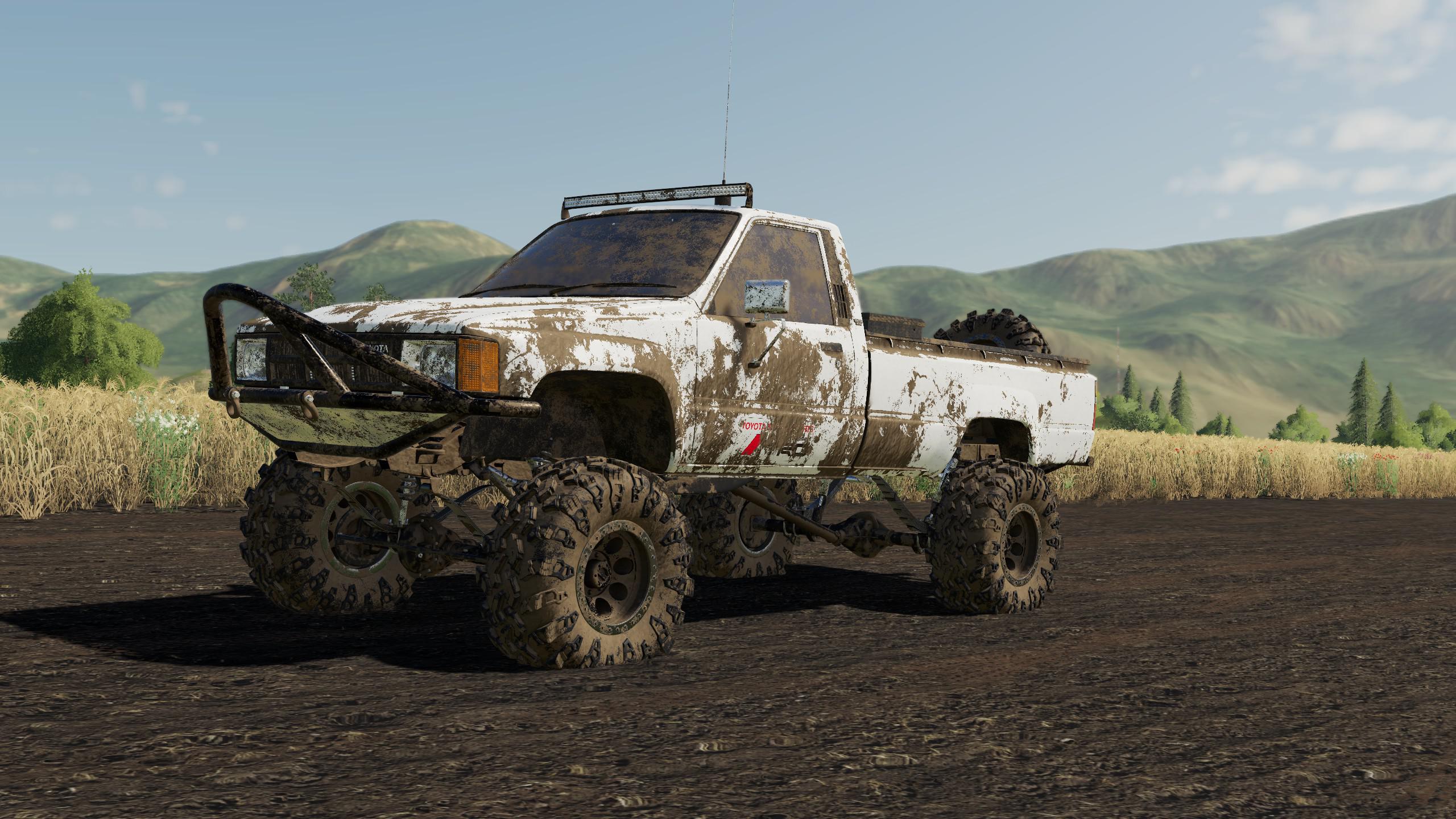 Пикап 19. Тойота для ФС 19. Toyota Hilux fs19. Toyota Hilux 1984. Toyota Hilux 19.