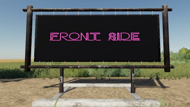 FS19 Billboard Sign (Prefab*) 1.0.0.0 - Farming Simulator 2025 mod, LS ...