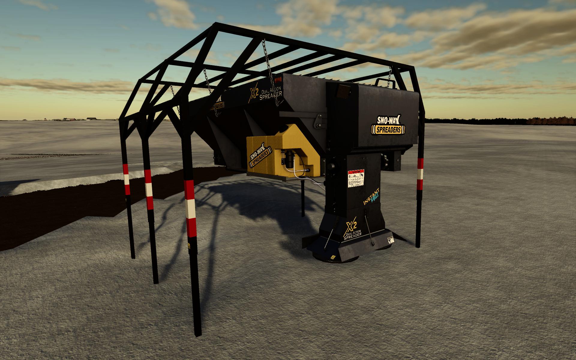Truck Mounted Salt Spreader V10 Fs 19 Farming Simulator 2022 Mod Ls