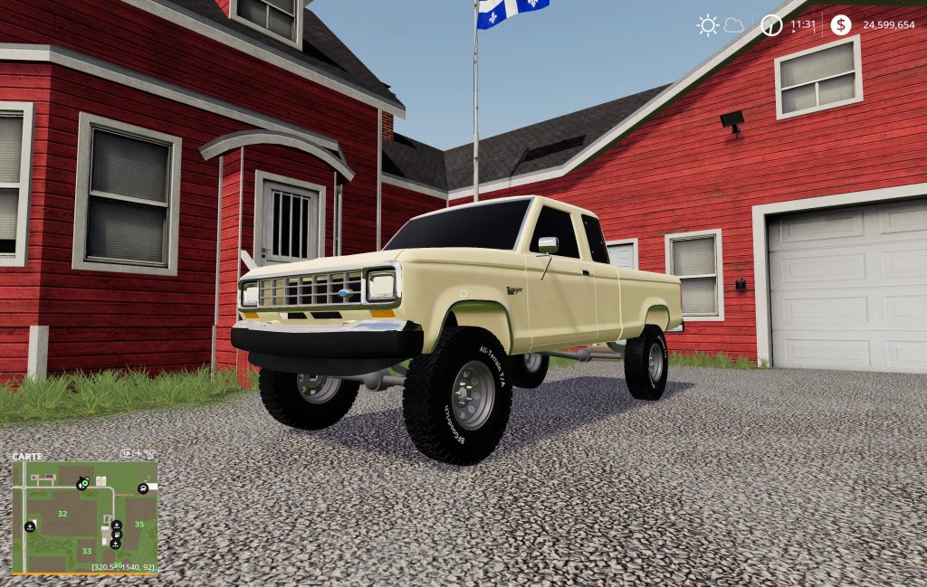 1988 Ford Ranger v1.0.0.0 for FS19 - Farming Simulator 2025 mod, LS ...