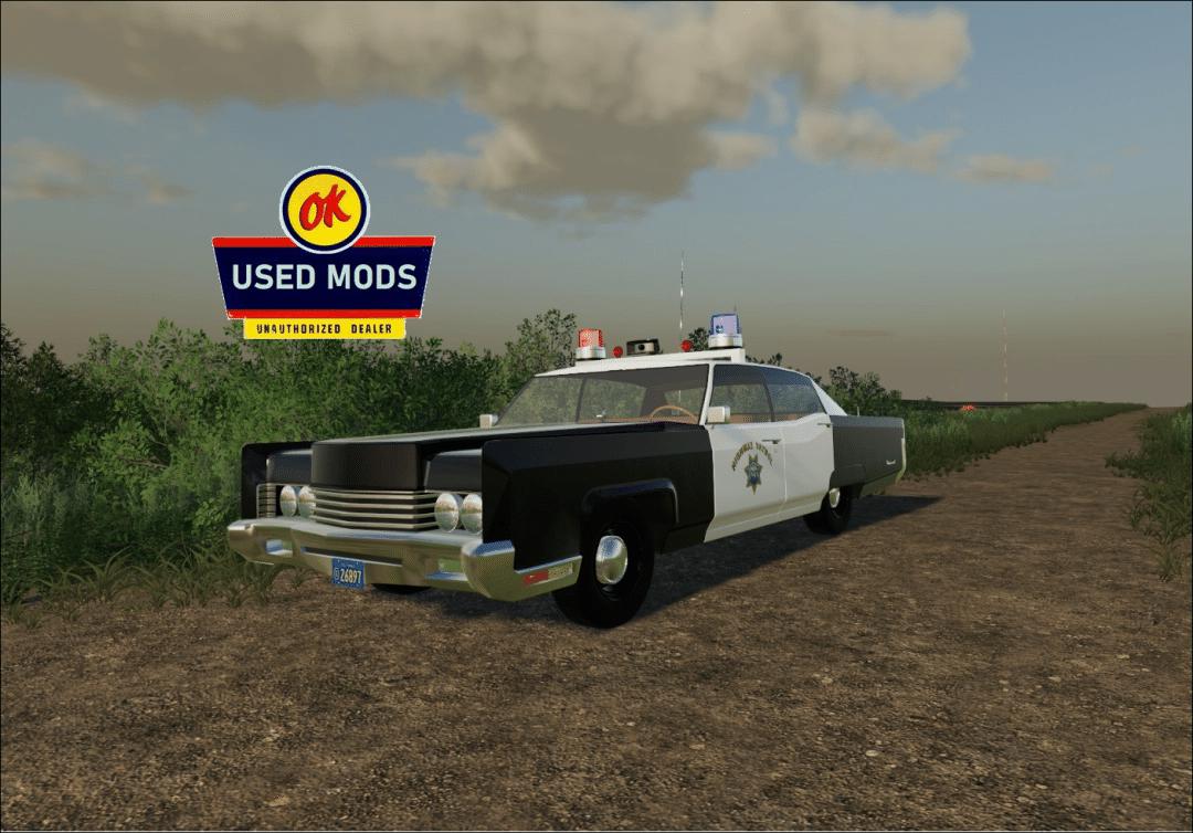 Lizard Highway Patrol Cop Car V1000 Car Farming Simulator 2022 Mod