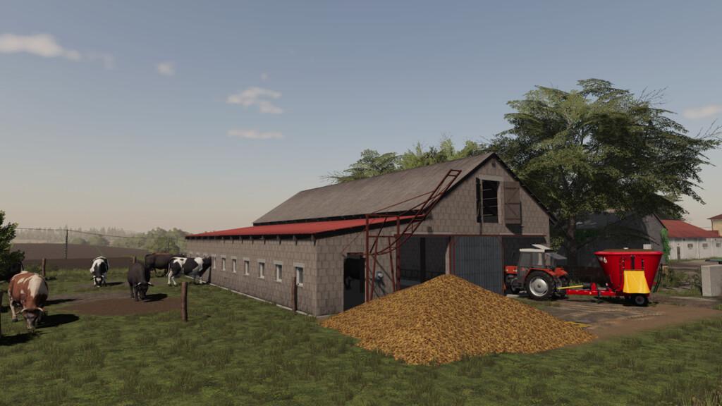 FS19 Cows Barn v1.0.0.0 Farming Simulator 2022 mod, LS 2022 mod / FS