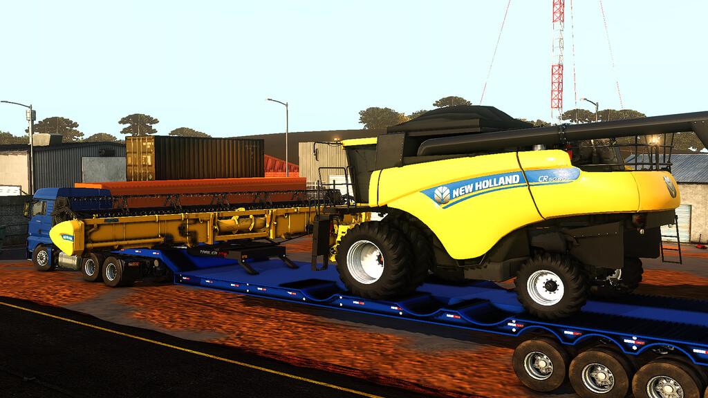 Transport Trailer 25m V1000 Fs19 Farming Simulator 2022 Mod Ls
