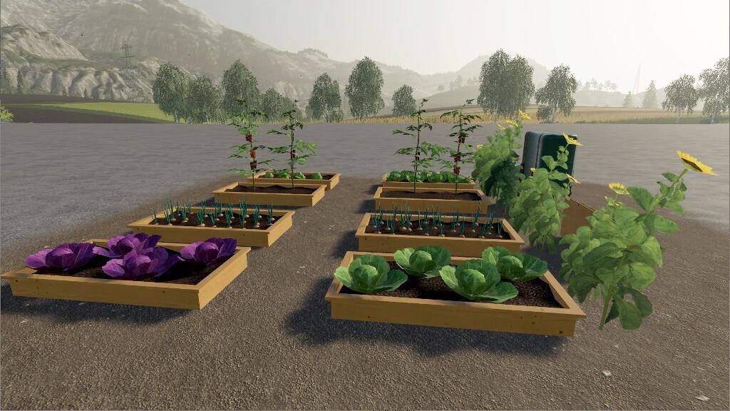 FS19 Vegetable Garden v1.0.0.0 Farming Simulator 2022 mod, LS 2022