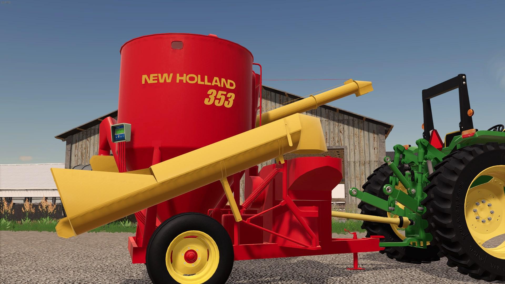 new holland corn grinder