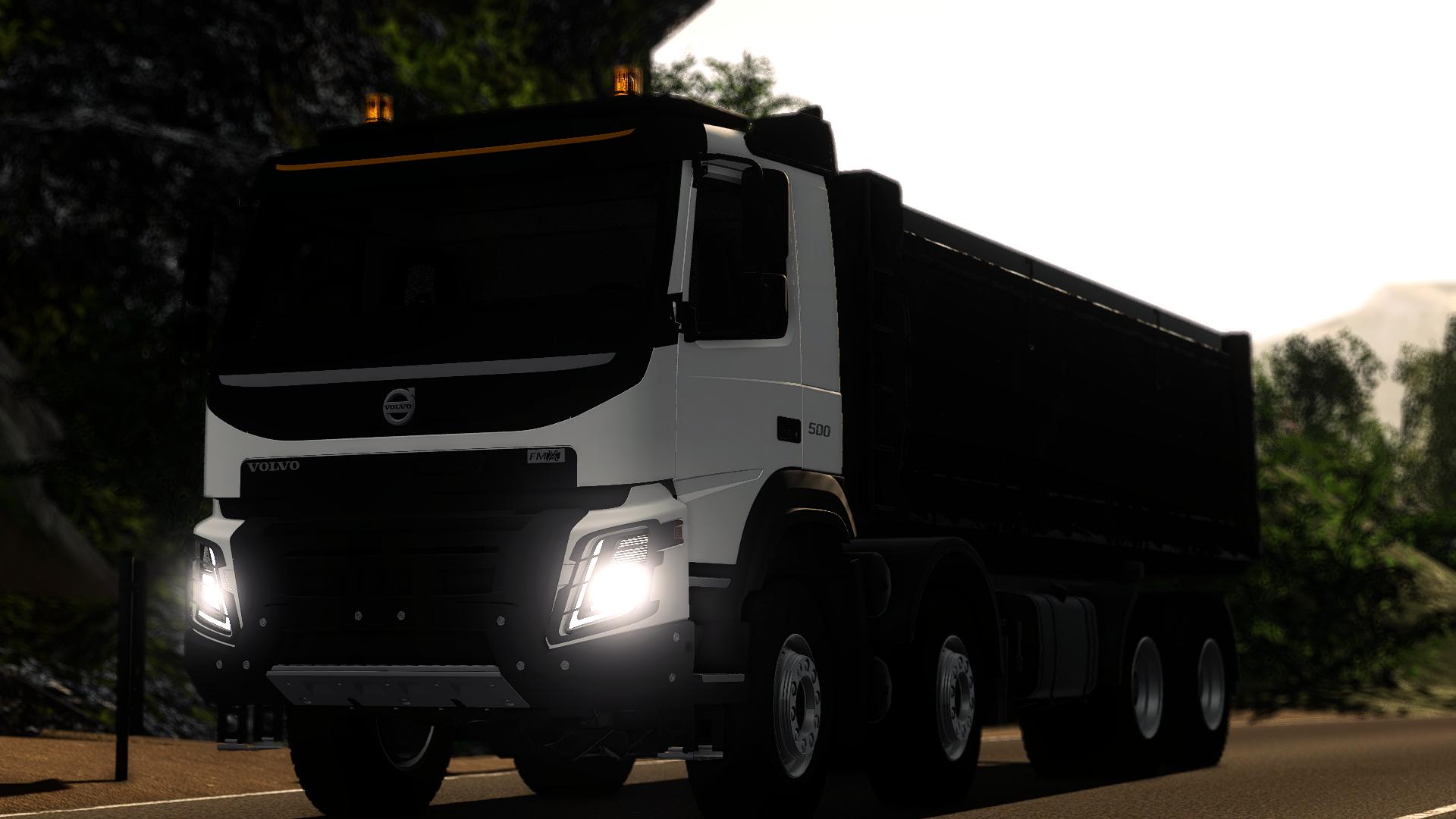 Volvo FMX 500 Tipper Truck (2022) Exterior and Interior 