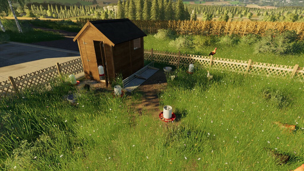 FS19 Open Chicken Coop 1.1.0.1 Farming Simulator 2022 mod, LS 2022