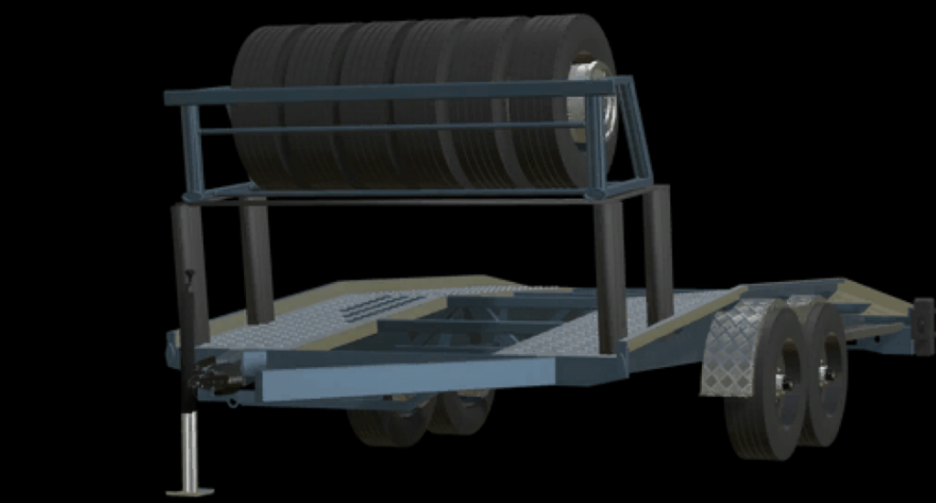 Race Trailer Mod Farming Simulator 2022 mod, LS 2022 mod / FS 22 mod