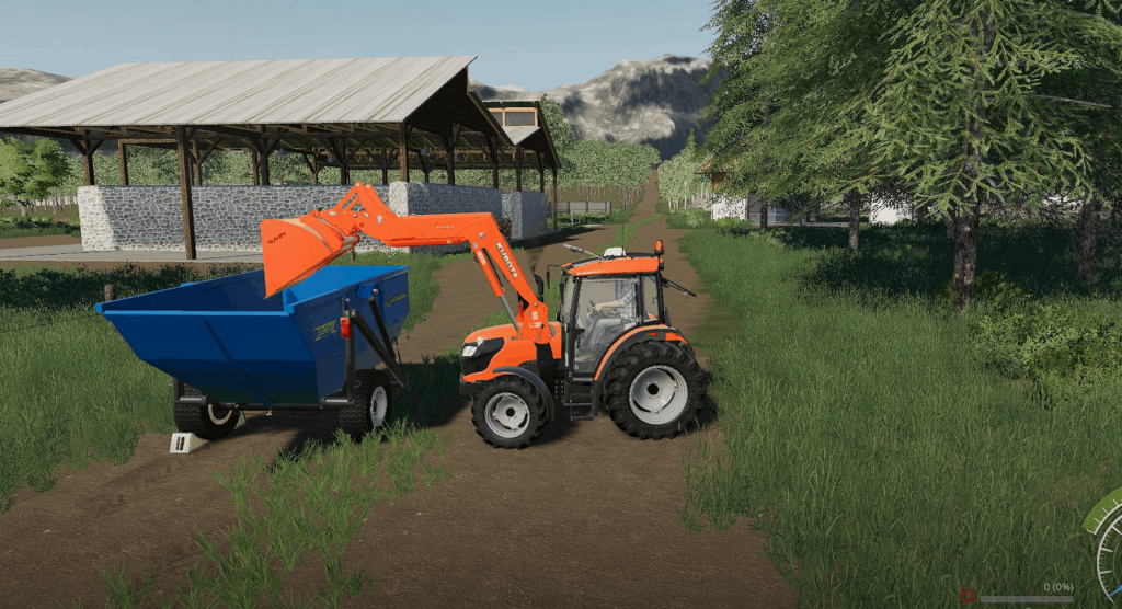 Kubota M4072 V1000 Ls 19 Farming Simulator 2022 Mod Ls 2022 Mod