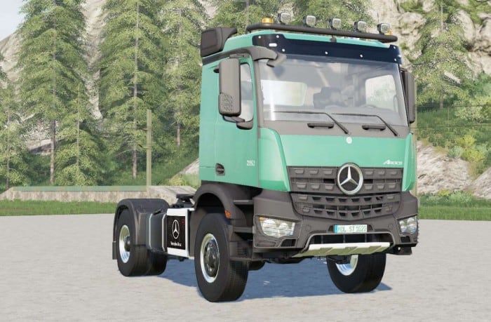 It Memory Dormancy Mercedes-Benz Arocs 2018〡power selection LS 19 - Farming Simulator 2022  mod, LS 2022 mod / FS 22 mod
