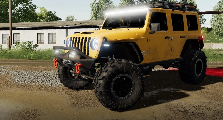 Jeep Wrangler 2020 .0 for LS19 - Farming Simulator 2022 mod, LS 2022  mod / FS 22 mod
