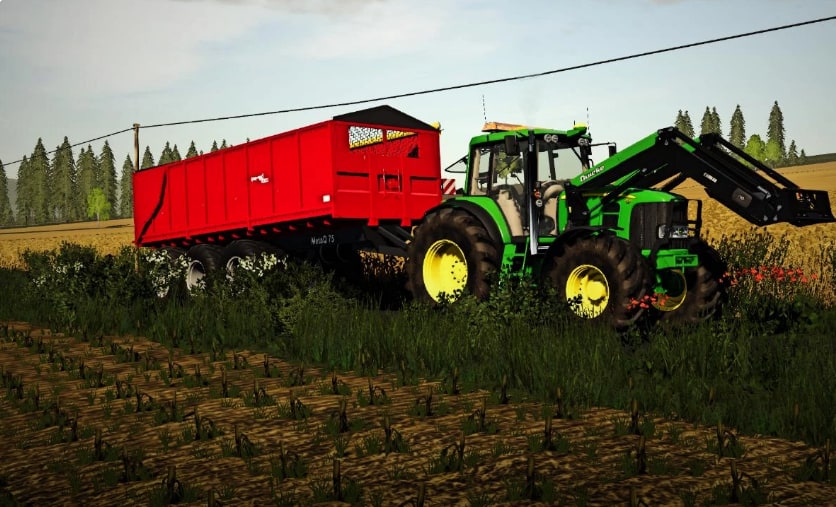 John Deere 7530 By Slajmon For Ls19 Farming Simulator 2022 Mod Ls