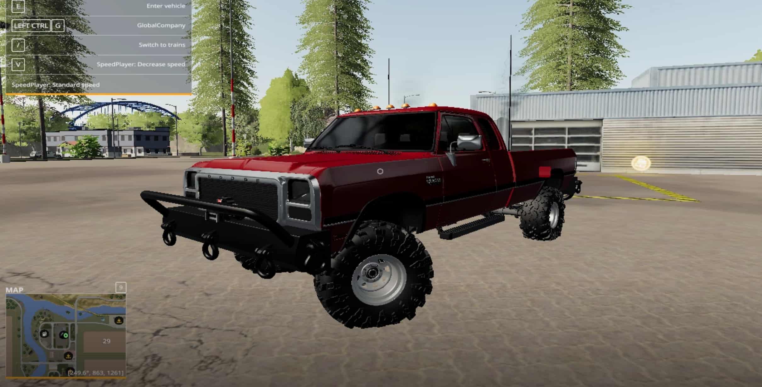 1st gen dodge ram 3500 v1.0.0.0 Mod Farming Simulator 2022 mod, LS