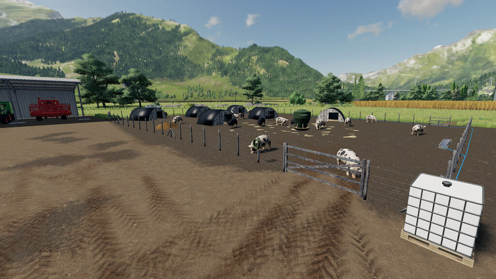 FS19 Pig Field With Pig Sty 1.0.0.0.