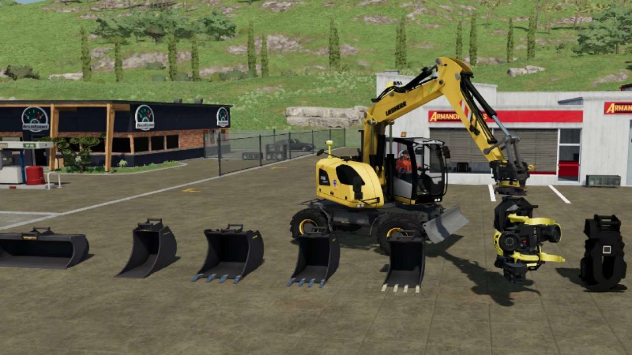 Ls 22 Liebherr 918c Tool V10 Farming Simulator 2022 Mod Ls 2022