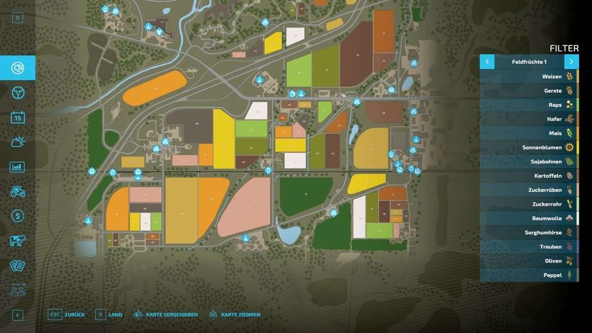 Карты фс22. Карта Elmcreek для ФС 22. FS 22 карты. Фарминг симулятор 22 карты. Карты для Farming Simulator 2022.