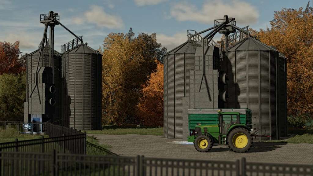 LS 22 Old Silo Bins v1.0 Farming Simulator 2022 mod, LS 2022 mod / FS
