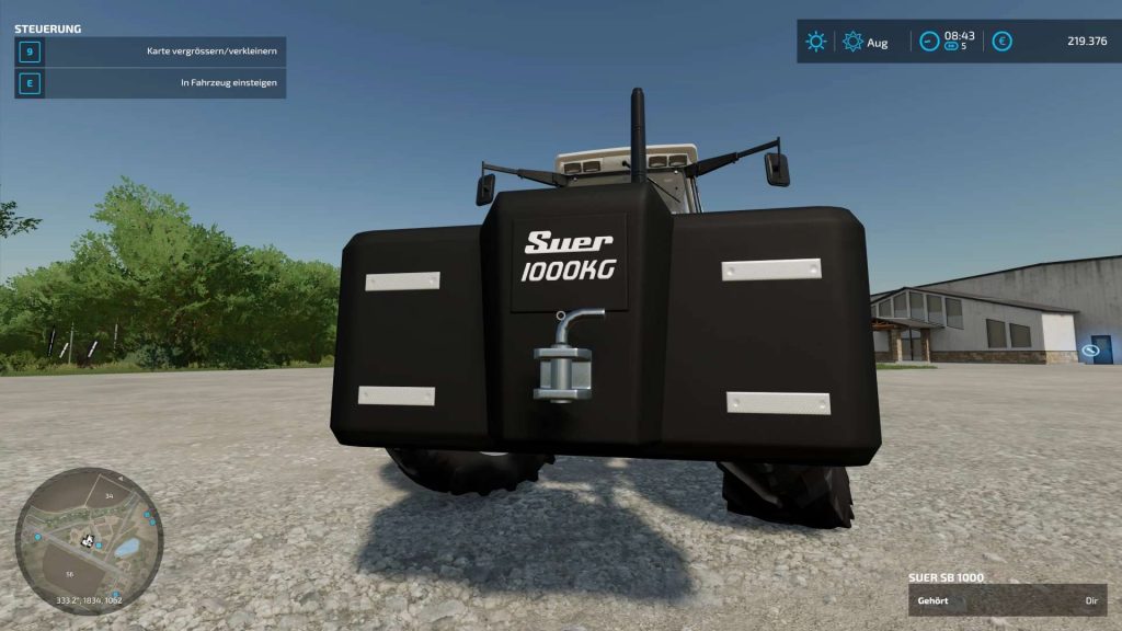 LS 22 Suer Weights v1.0.0.0 - Farming Simulator 2025 mod, LS 2025 mod ...