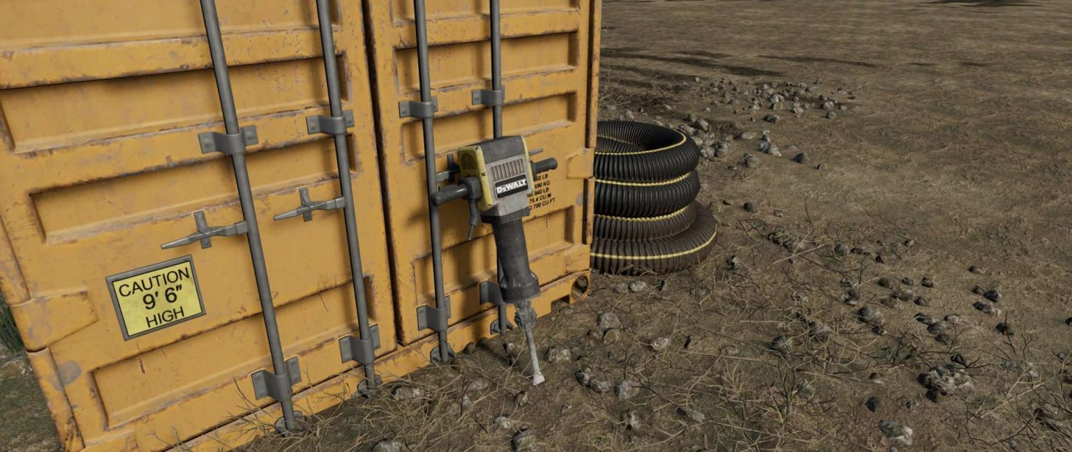 LS 22 Jackhammer V1.0.0.0 - Farming Simulator 2025 mod, LS 2025 mod ...