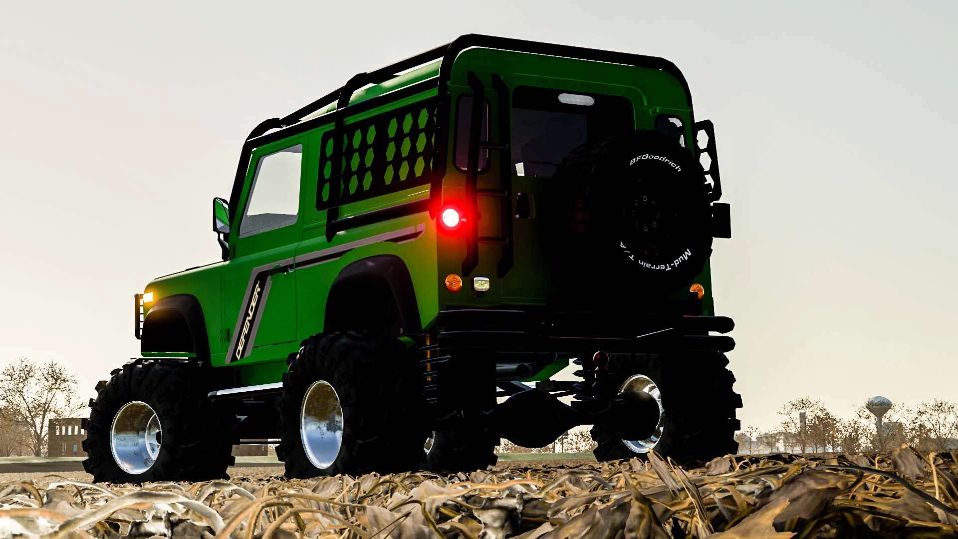 LS 22 Land Rover Defender v2.0.0.0 - Farming Simulator 2025 mod, LS ...