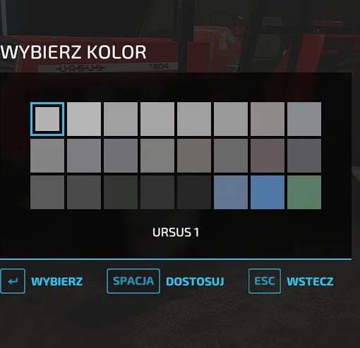 LS 22 Colors for PREFAB type Ursus v1.0.0.0 - Farming Simulator 2025 ...