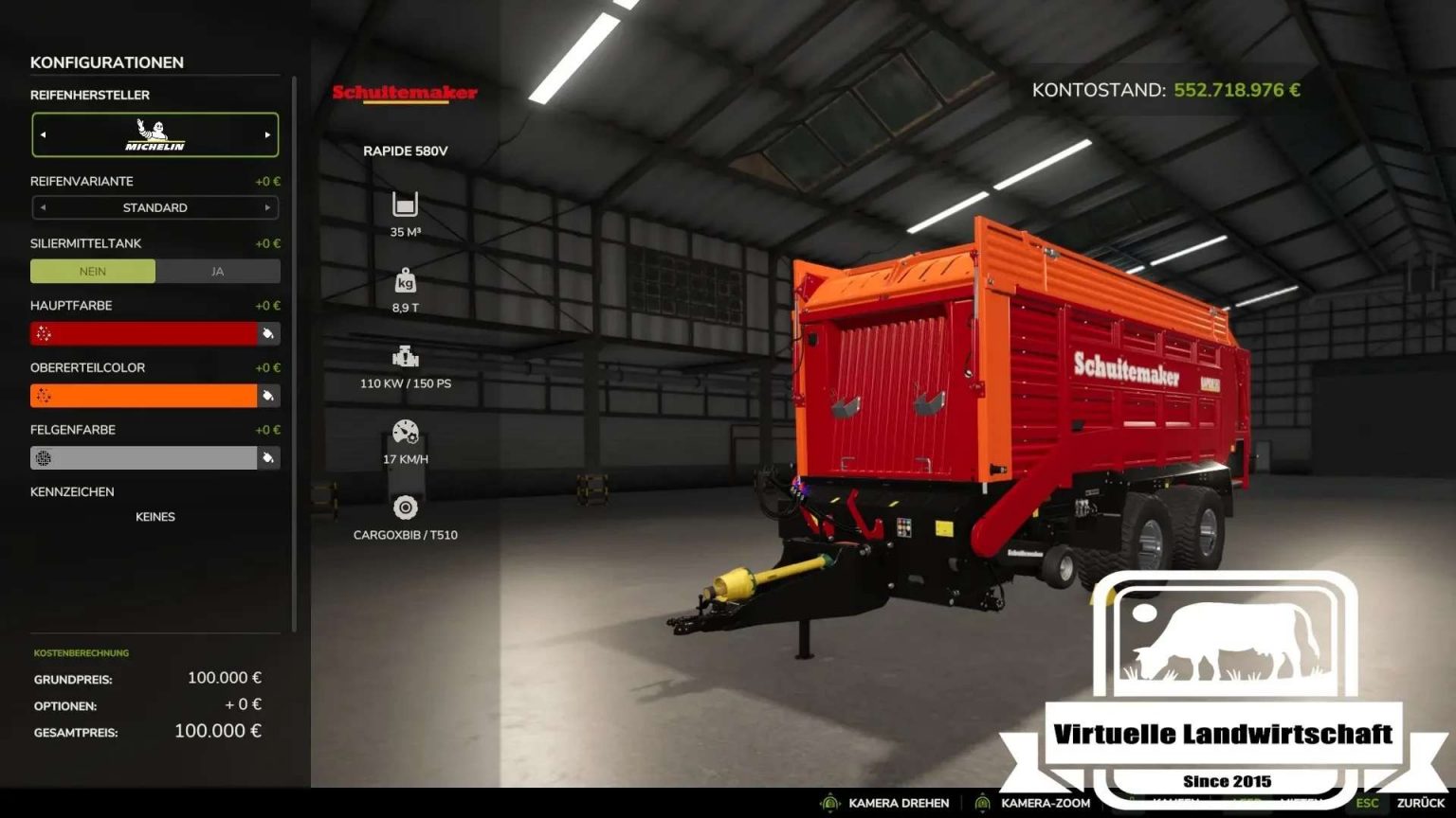 LS 25 Schuitemaker Conversion Color selection & flasher v1.0.0.0 ...
