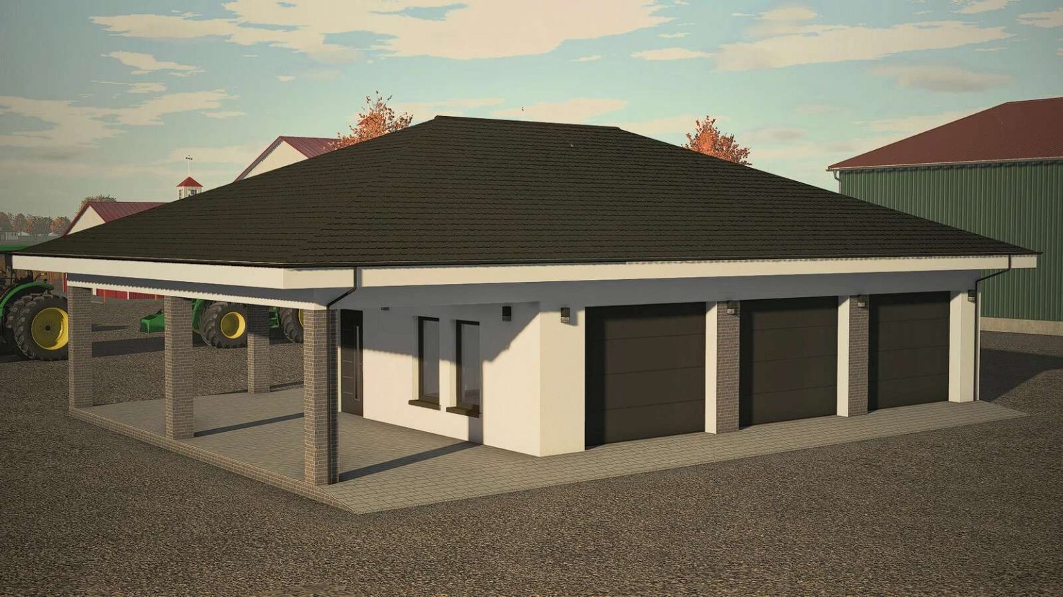 LS 25 Modern Car Garage v1.0.0.0 - Farming Simulator 2025 mod, LS 2025 ...