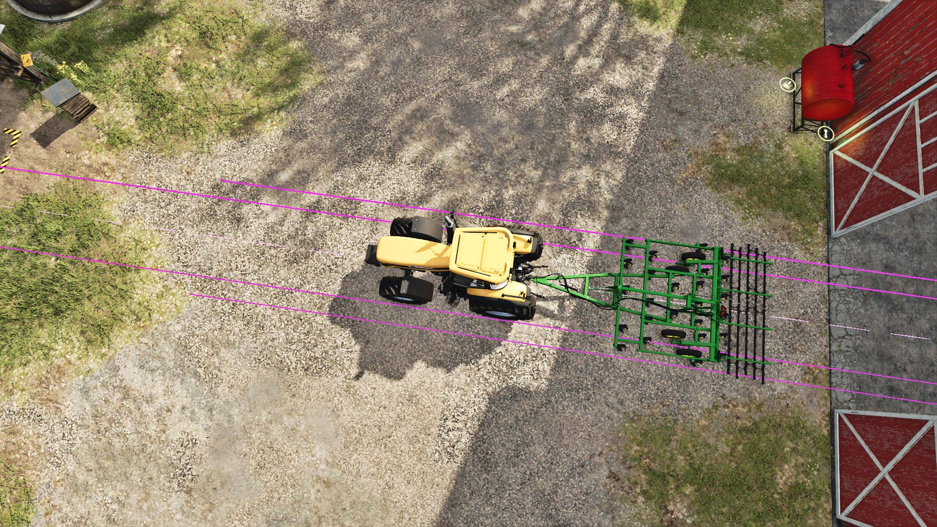 LS 25 Tool Work Lines BETA v3.0.0.0 - Farming Simulator 2025 mod, LS ...